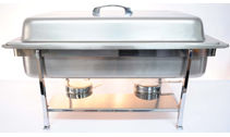 CHAFER INOX. C/LAMPARAS