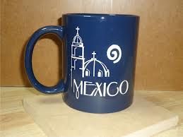 TAZA GRABADA EN SAND BLAST