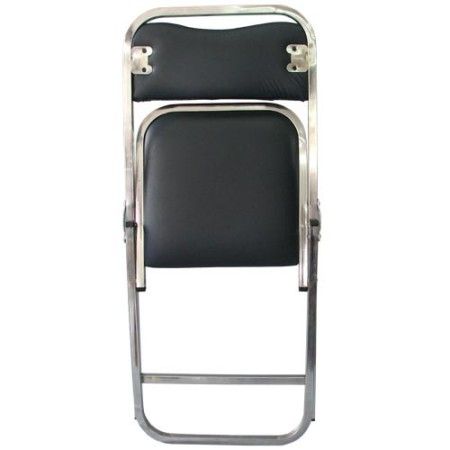SILLA ACOJINADA CROMADA