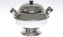 SOPERA C/TAPA INOX. 4 LTS.