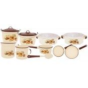 BATERIA ARMONIA DECORADA 14 PZ.