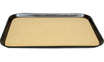 CHAROLA RECTANGULAR C/CORCHO